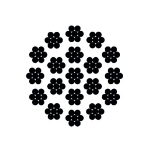 19X7 BULL NON ROTATING STEEL WIRE ROPE