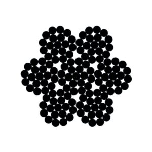 6X19 BULL STEEL CORE STEEL WIRE ROPE