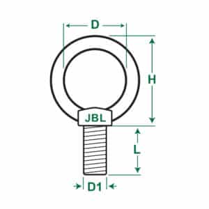 STAINLESS STEEL EYE BOLT