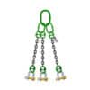 THREE LEG CHAIN SLING WITH D-SHACKLE