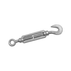 TURNBUCKLE GALVANIZED EYE AND HOOK
