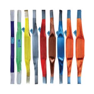 TWO PLY FLAT POLYESTER WEB SLING BELT