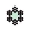 6x7(6-1) - FC STEEL WIRE ROPE