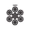6X19M(12/6-1) - IWRC STEEL WIRE ROPE