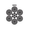 6X37M (18/12/6-1) - IWRC STEEL WIRE ROPE
