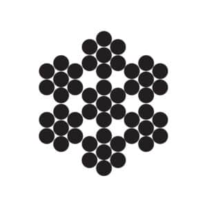 7X7 (6-1) WSC STEEL WIRE ROPE