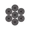 7X37 (18/12/6-1) STEEL WIRE ROPE