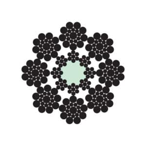 8X19S+8X7+FC STEEL WIRE ROPE