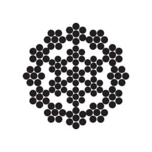 18X7 (6-1)+WSC STEEL WIRE ROPE