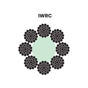 8X26SW (1-5-5+5-10)+IWRC STEEL WIRE ROPE