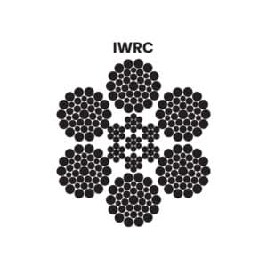 6X31SW (1-6-6+6-12)+IWRC STEEL WIRE ROPE