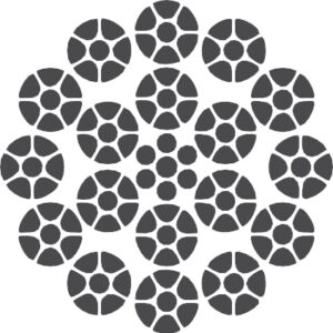 K-19x7 (6-1)+WSC STEEL WIRE ROPE